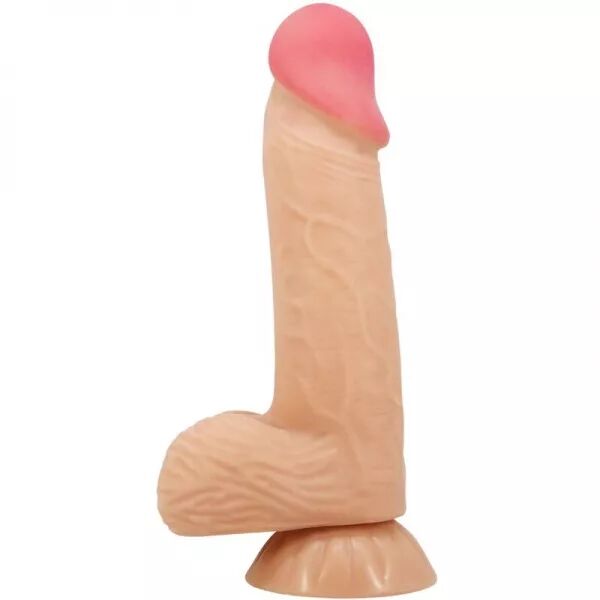 PRETTY LOVE - S�RIE SLIDING SKIN GODE R�ALISTE AVEC VENTOUSE SLIDING SKIN 20,6 CM