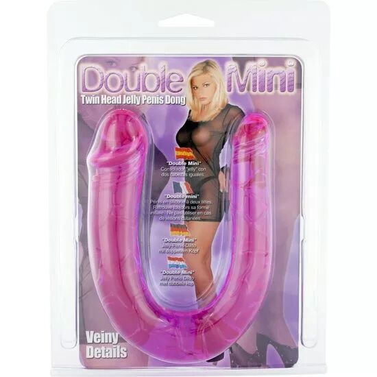 SEVEN CREATIONS - P�NIS AVEC DEUX T�TES DE GEL�E FLEXIBLES