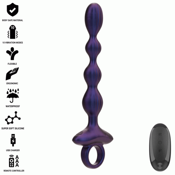 INTENSE - JACKIE PLUG ANAL VIBRANT MOD�LE 1 T�L�COMMANDE