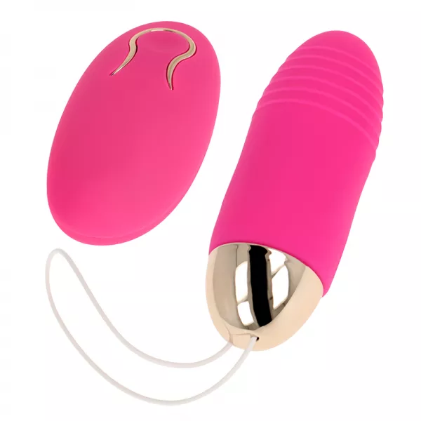 OHMAMA - �UF VIBRANT T�L�COMMANDE 10 VITESSES ROSE