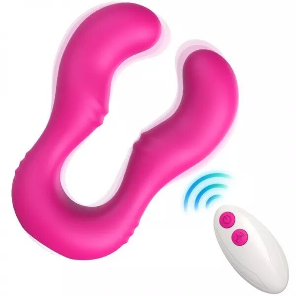 ARMONY - VIBRATEUR SERAPH DOUBLE T�L�COMMANDE FUCHSIA