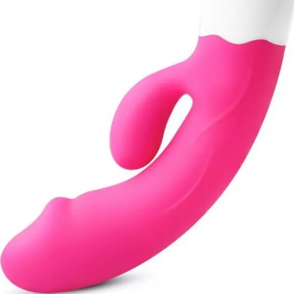 ARMONY - HAPPY VIBRATEUR & STIMULATEUR RECHARGEABLE FUCHSIA