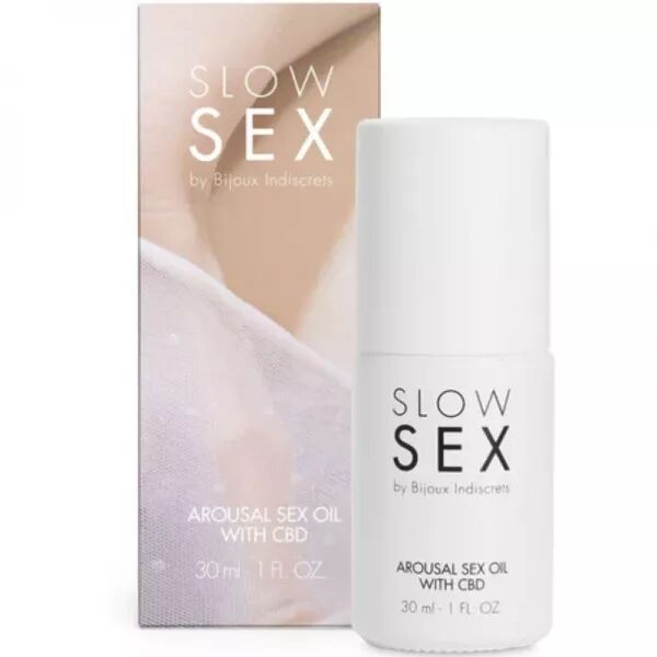BIJOUX - SLOW SEX HUILE DE MASSAGE SEXUEL AU CBD 30 ML