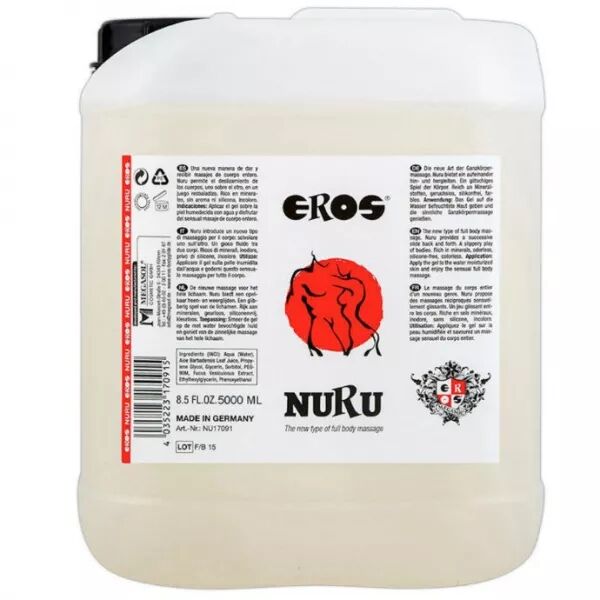 EROS - HUILE DE MASSAGE NURU RICHE EN MIN�RAUX 5000 ML