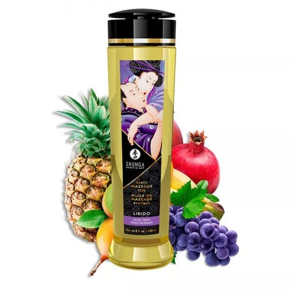 SHUNGA - HUILE DE MASSAGE �ROTIQUE LIBIDO 240 ML