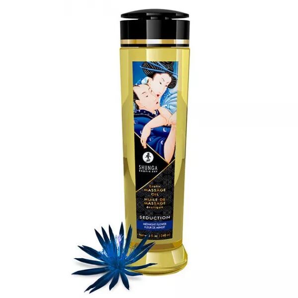 SHUNGA - HUILE DE MASSAGE �ROTIQUE S�DUCTION 240 ML