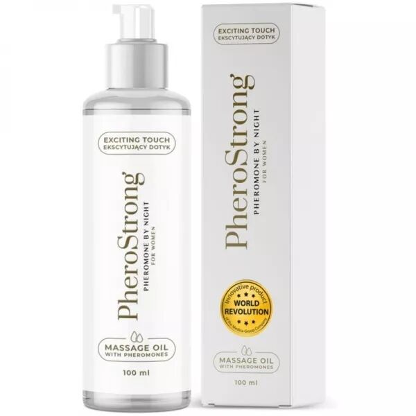 PHEROSTRONG - HUILE DE MASSAGE DE NUIT POUR FEMME 100 ML