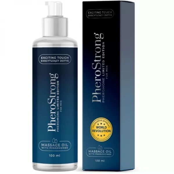 PHEROSTRONG - HUILE DE MASSAGE �DITION LIMIT�E POUR HOMME 100 ML