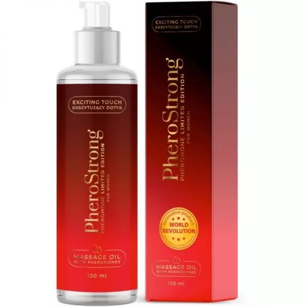 PHEROSTRONG - HUILE DE MASSAGE �DITION LIMIT�E POUR FEMME 100 ML