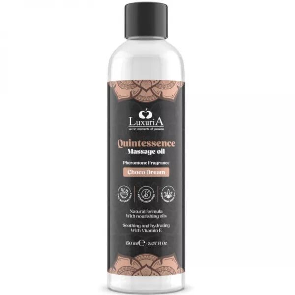 INTIMATELINE LUXURIA - HUILE DE MASSAGE CHOCOLAT 150 ML