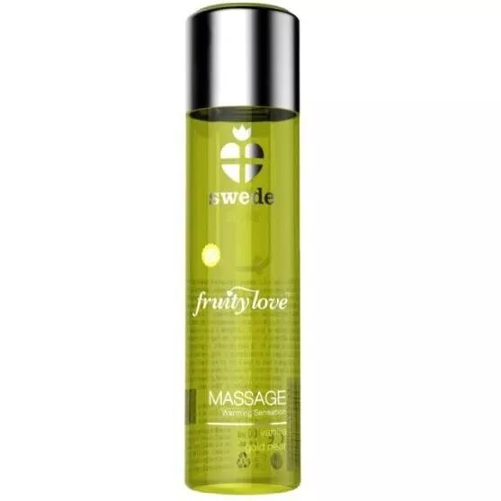 SWEDE - FRUITY LOVE EFFET R�CHAUFFANT HUILE DE MASSAGE VANILLE ET POIRE D''OR 60 ML.