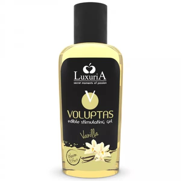 INTIMATELINE LUXURIA - VOLUPTAS GEL DE MASSAGE COMESTIBLE EFFET CHAUFFANT - VANILLE 100 ML