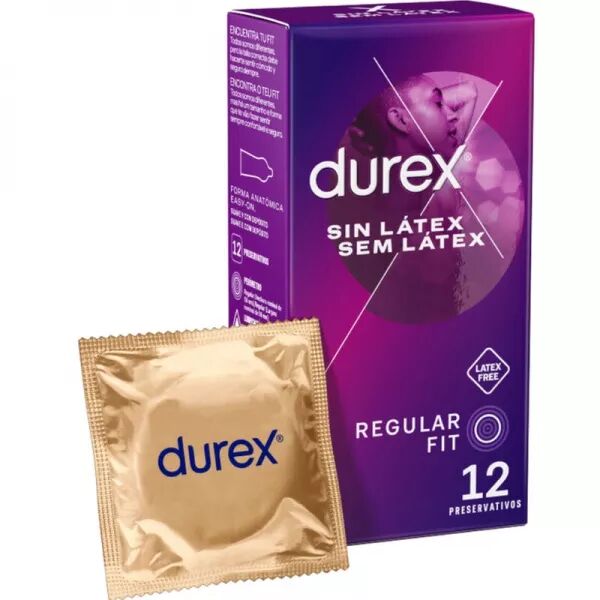 DUREX - PR�SERVATIFS SANS LATEX 12 UNIT�S
