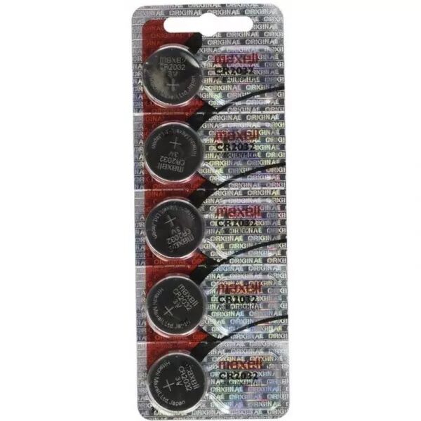 MAXELL - PILE AU LITHIUM CR2032 3V - 5 UNIT�S
