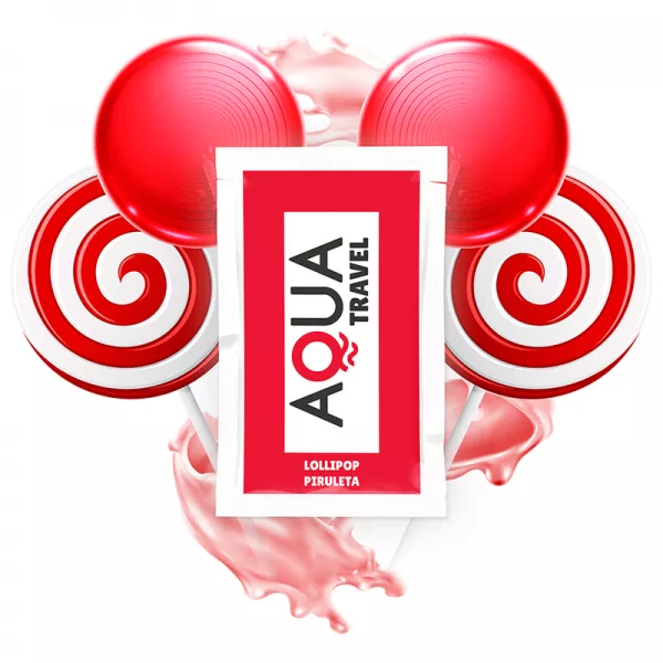 AQUA TRAVEL - LUBRIFIANT � BASE D'EAU SAVEUR SUCE 6 ML