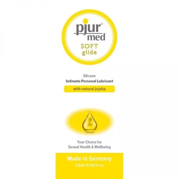 PJUR - LUBRIFIANT SILICONE MED SOFT GLIDE 1.5 ML