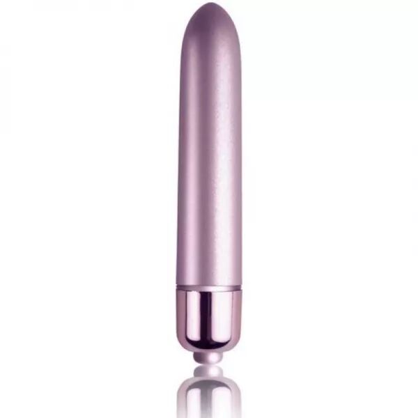 ROCKS-OFF - BALLE VIBRANTE TOUCHE DE VELOURS LILAS DOUX