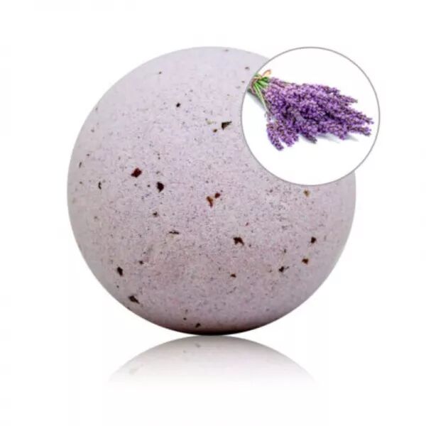 TALOKA - BOMBE DE BAIN PARFUM�E LAVANDE ET P�TALES DE ROSE