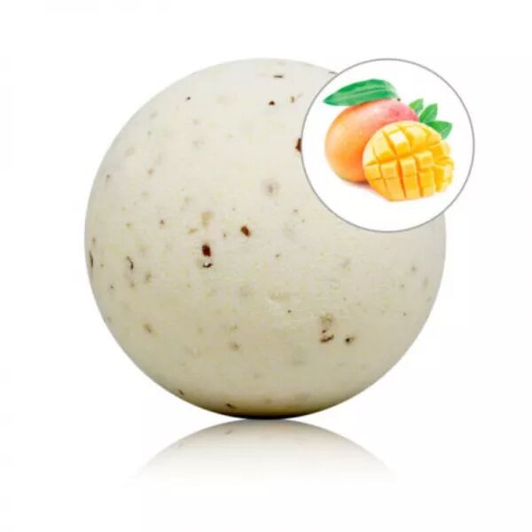 TALOKA - BOMBE DE BAIN PARFUM�E MANGUE AUX P�TALES DE ROSE