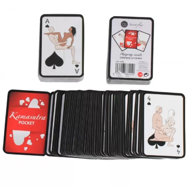 SECRETPLAY - CARTES � JOUER KAMASUTRA DE POCHE (ES/EN/PT/IT/FR/DE)