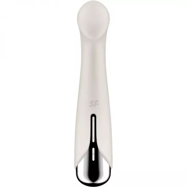 SATISFYER - SPINNING G-SPORT 1 VIBRATEUR ROTATOR BEIGE