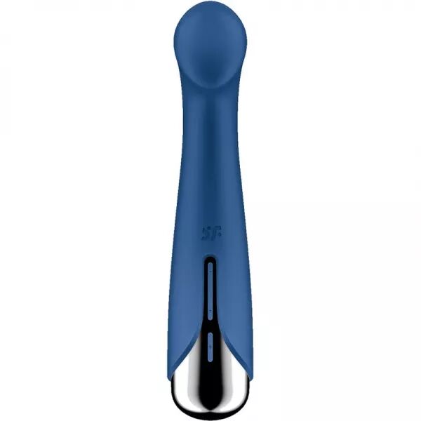 SATISFYER - SPINNING G-SPORT 1 VIBRATEUR ROTATOR BLEU