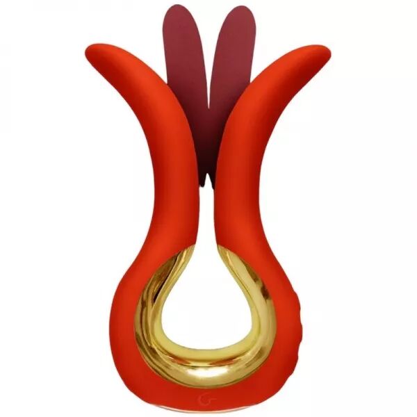 G-VIBE - GVIBE MAXI VIBRATEUR � DEUX EMBOUTS FLEXIBLES CORAIL