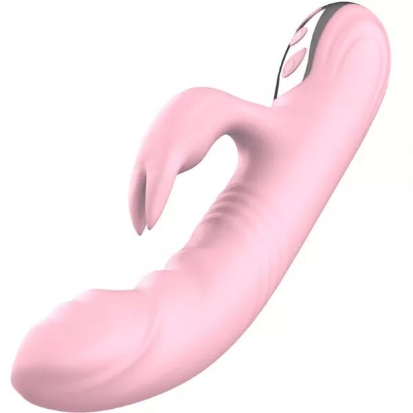 ARMONY - VIBRATEUR LAPIN ENTI�REMENT DOIGT EFFET CHALEUR ROSE