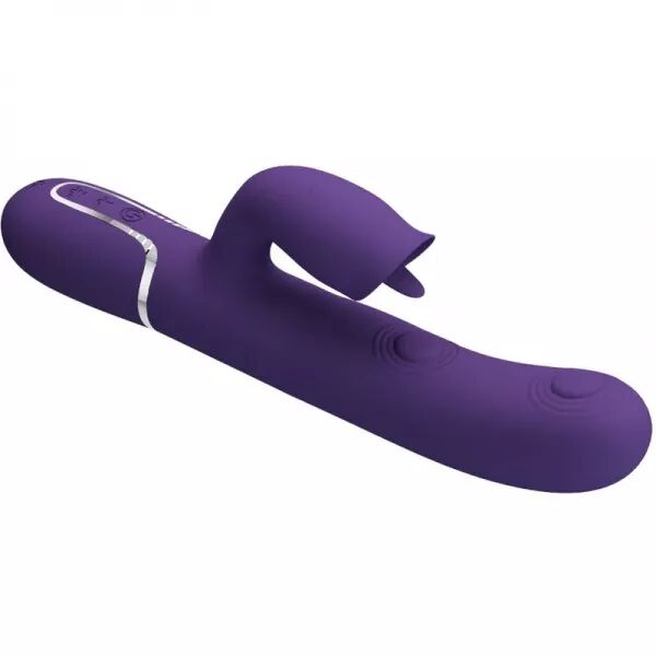 PRETTY LOVE - VIBRATEUR LAPIN � L�CHER VIOLET