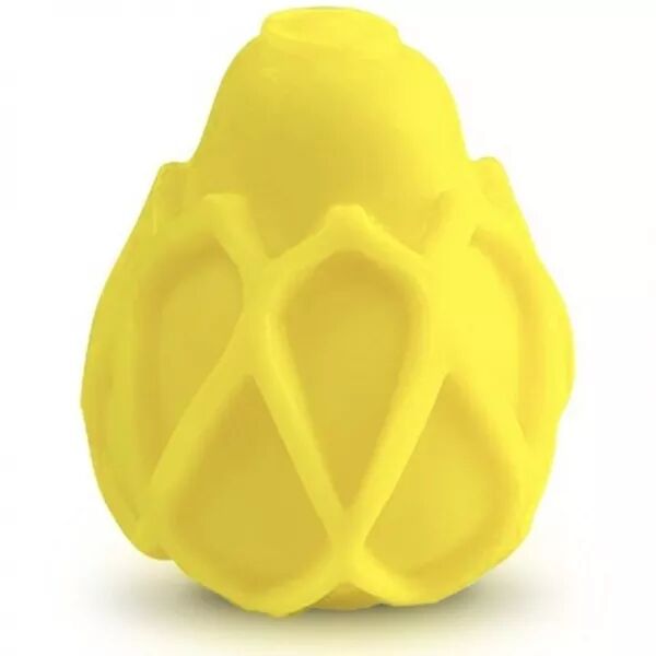 G-VIBE - OEUF MASTURBATEUR TEXTUR� JAUNE R�UTILISABLE