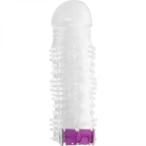 OHMAMA - GAINE P�NIS TEXTUR�E AVEC BALLE VIBRANTE