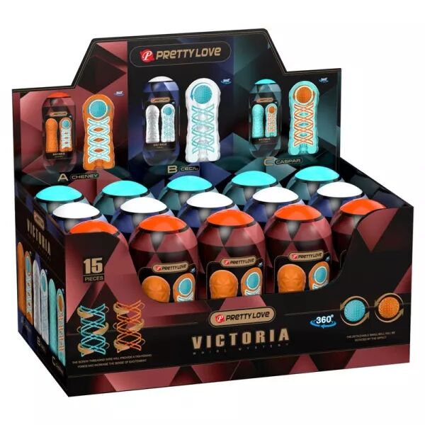 PRETTY LOVE - MASTURBATEUR VICTORIA 15 PI�CES