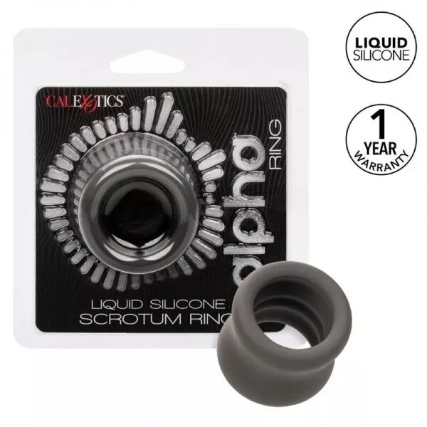 CALEXOTICS - ALPHA ANNEAU D�TIREMENT DU SCROTUM NOIR