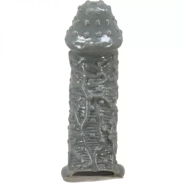 PRETTY LOVE - Agrandisseur de p�nis r�aliste et manchon retardateur mod�le 2 gris
