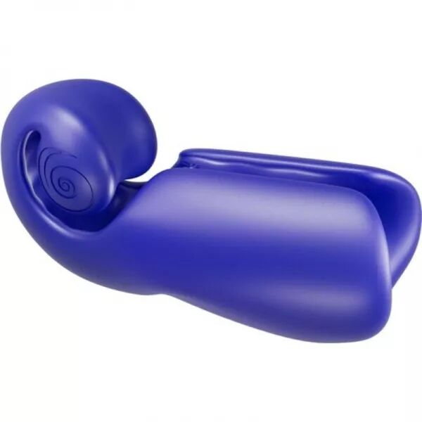 SNAIL VIBE - EVO POUR LUI MASTURBATEUR HOMME SLIDE N'ROLL BLEU FONC�