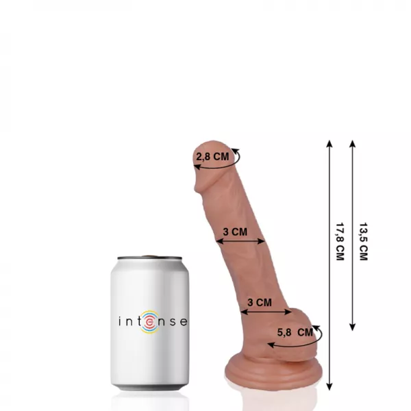 MR INTENSE - 9 P�NIS R�ALISTE 17.8 CM -O- 3 CM
