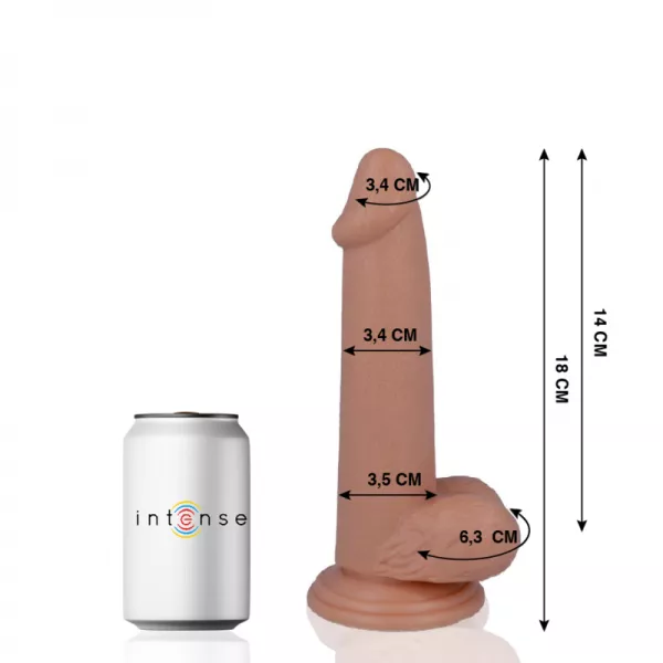 MR INTENSE - 10 P�NIS R�ALISTE 18 CM -O- 3.4 CM