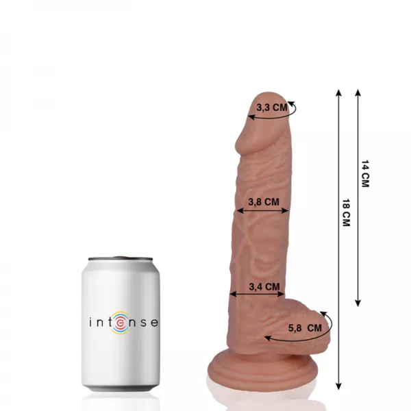 MR INTENSE - 11 P�NIS R�ALISTE 18 CM -O- 3.8 CM