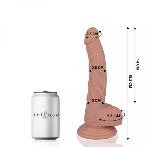 MR INTENSE - 12 P�NIS R�ALISTE 18.2 CM -O- 2.5 CM