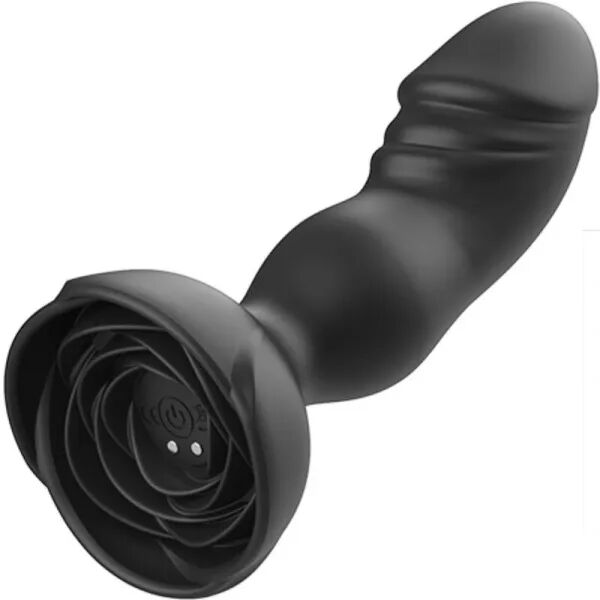 ARMONY - EXTREME A BLOOM VIBRATEUR ROSE ET PLUG ANAL T�L�COMMANDE NOIR