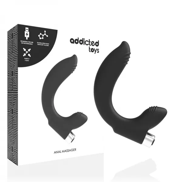 ADDICTED TOYS - VIBRATEUR PROSTATIQUE RECHARGEABLE MOD�LE 7 - NOIR