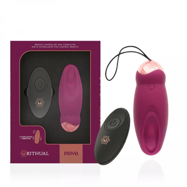 RITHUAL - PRIYA EGG T�L�COMMANDE G-SPOT + VIBRATION