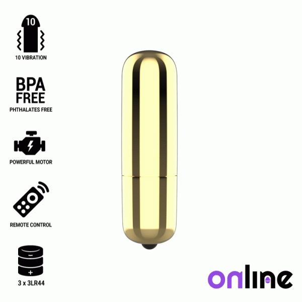 ONLINE - MINI BALLE VIBRANTE DOR�E