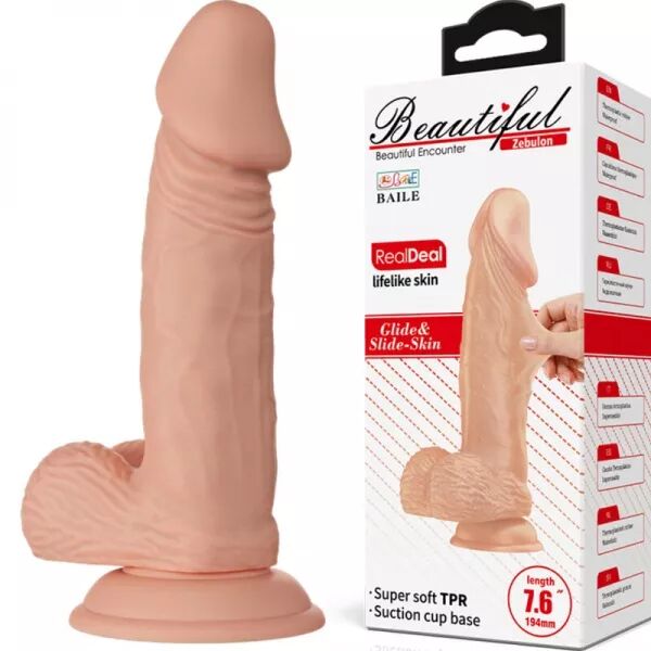BAILE - BELLE RENCONTRE ZEBULON GODE R�ALISTE FLEXIBLE 19.4 CM NATUREL