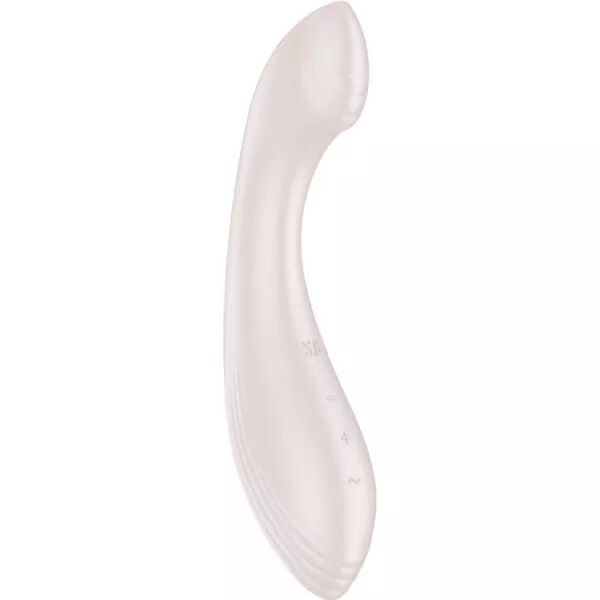 SATISFYER - STIMULATEUR VIBRATEUR G-FORCE G-SPOT BEIGE