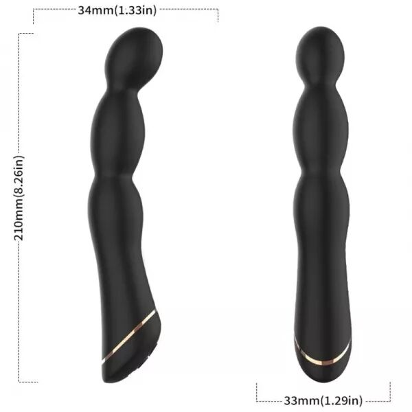 ARMONY - VIBRATEUR BAMBU R�GLABLE NOIR