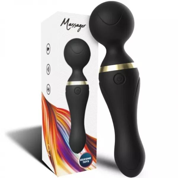 ARMONY - FREEZA MASSAGER & VIBRATEUR T�TE SUPER FLEXIBLE NOIR