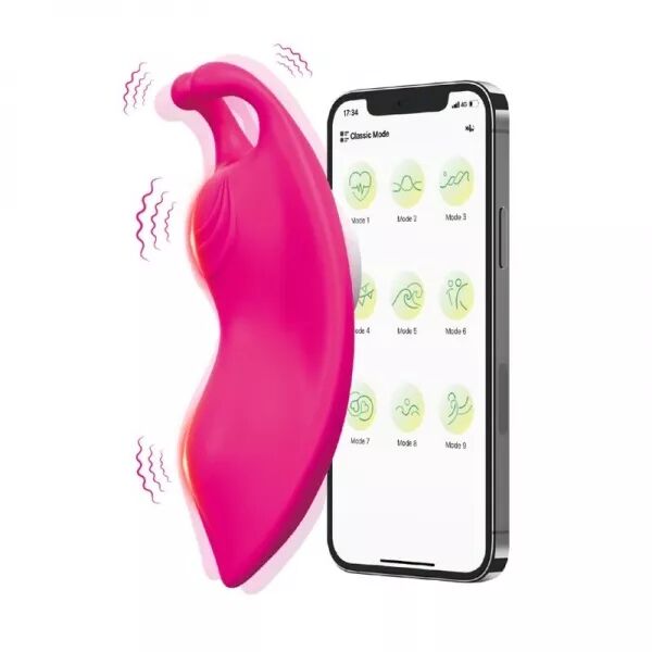 ARMONY - HONEYBEE WEARABLE PANTIES VIBRATEUR G-SPOT FUCHSIA - APPLICATION GRATUITE
