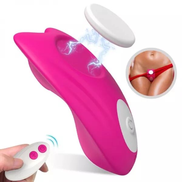 ARMONY - CULOTTE PORTABLE PAPILLON VIBRATEUR T�L�COMMANDE ROSE