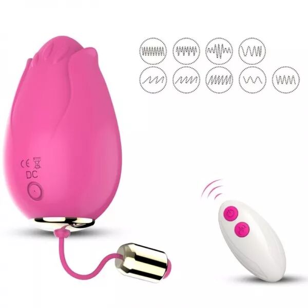 ARMONY - VIBRATEUR MANDALA EGG T�L�COMMANDE G-SPOT FUCHSIA